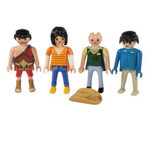 Playmobile Mixed Characters Lot of 4 Assorted Figures Women Men Collectibles